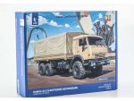 Грузовик КАМАЗ-43118 дорестайлинг бортовой (с тентом) (AVD Models)