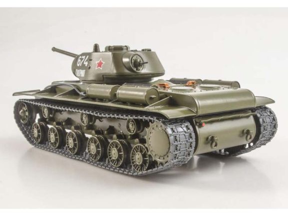 Советский скоростной тяжелый танк КВ-1С (Наши Танки №21) — изображение 4