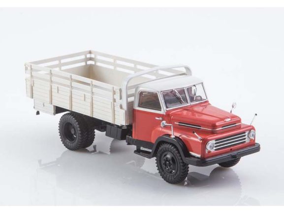 Грузовик Csepel D-450 бортовой (красный/белый) — изображение 3