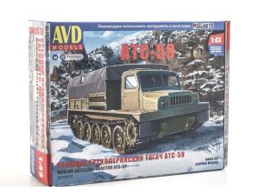 Артиллерийский гусеничный тягач АТС-59 (AVD Models)