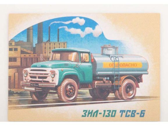 Топливозаправщик (бензовоз) ТСВ-6 (ЗИЛ-130) (ранний) (AVD Models) — изображение 8