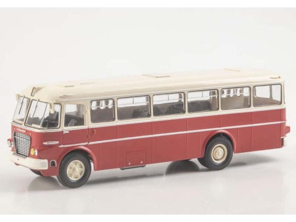Автобус Икарус-620 красный/бежевый — изображение 3