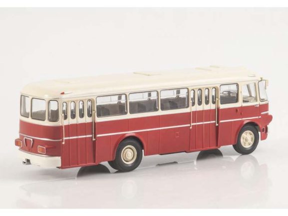 Автобус Икарус-620 красный/бежевый — изображение 4