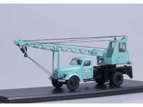 Автокран АК-75 (ЗИЛ-164) выставочный ВДНХ (бирюзовый)