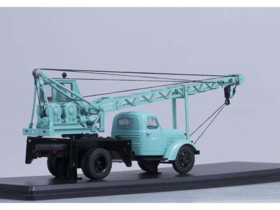 Автокран АК-75 (ЗИЛ-164) выставочный ВДНХ (бирюзовый) — изображение 2