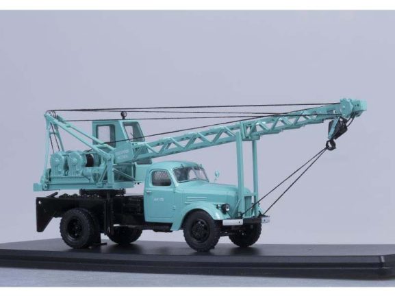 Автокран АК-75 (ЗИЛ-164) выставочный ВДНХ (бирюзовый) — изображение 7