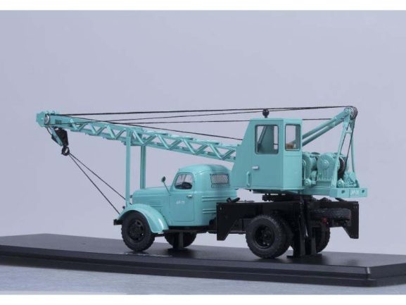 Автокран АК-75 (ЗИЛ-164) выставочный ВДНХ (бирюзовый) — изображение 8
