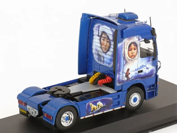 Седельный тягач Mercedes-Benz Actros 1851 Mp1 Eskimo Arctic Airbrush 1998 — изображение 2