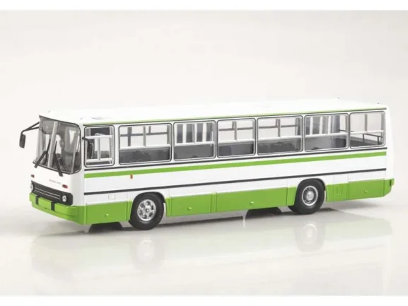 Автобус Икарус-260 белый/зеленый (Наши Автобусы №4) — изображение 3
