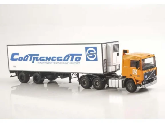 Седельный тягач Volvo F12 с полуприцепом Lamberet (Совтрансавто) — изображение 7