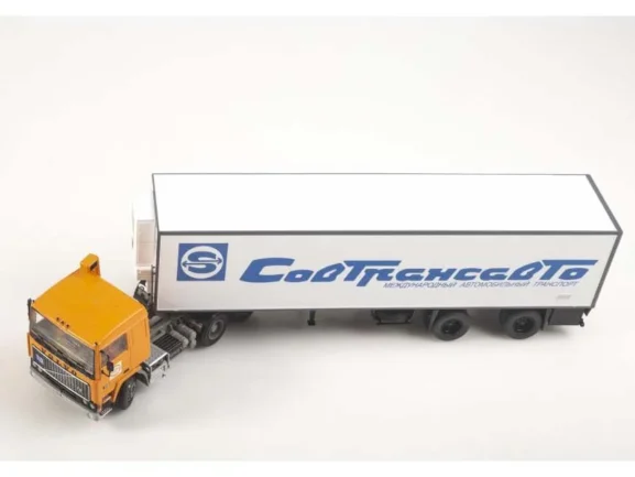 Седельный тягач Volvo F12 с полуприцепом Lamberet (Совтрансавто) — изображение 5