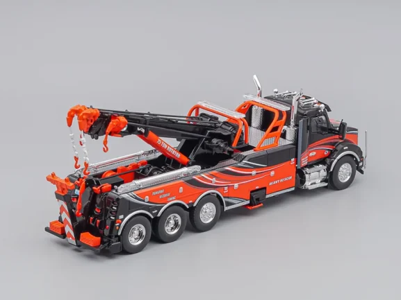 Эвакуатор Kenworth T880 2018 красный/черный — изображение 2