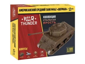 Американский средний танк M4A2 Sherman (Шерман) (Стальная Ярость)