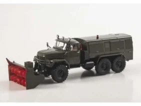 Шнекороторный снегоуборочный автомобиль ДЭ-210 (ЗИЛ-131)