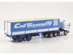 Седельный тягач Volvo F12 с полуприцепом Fruehauf Savoyarde (Совтрансавто) белый/синий — изображение 2