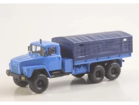 Грузовик КрАЗ-260 бортовой с тентом (Легендарные грузовики СССР №123)