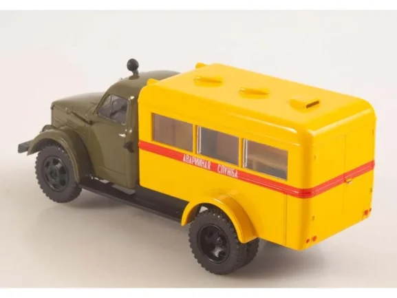 Фургон ПАЗ-653 (ГАЗ-51) Аварийная служба (Легендарные грузовики СССР №124) — изображение 3