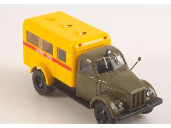 Фургон ПАЗ-653 (ГАЗ-51) Аварийная служба (Легендарные грузовики СССР №124) — изображение 4