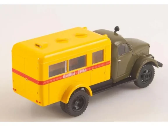 Фургон ПАЗ-653 (ГАЗ-51) Аварийная служба (Легендарные грузовики СССР №124) — изображение 2