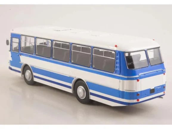 Автобус ЛАЗ-697Н "Турист" синий/белый (Наши Автобусы №50) — изображение 2