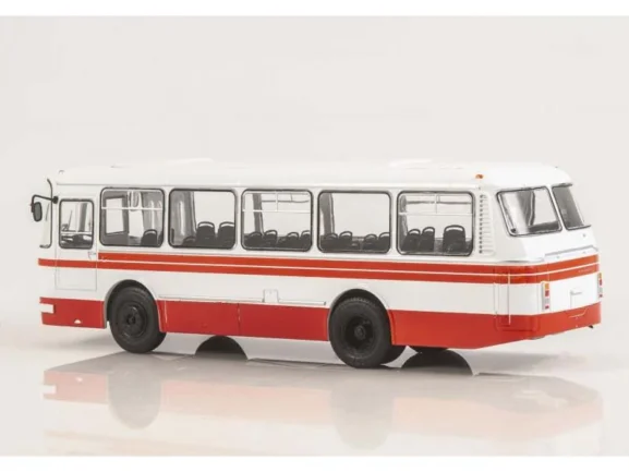 Автобус ЛАЗ-695Н красный/белый (Наши Автобусы №1) — изображение 4